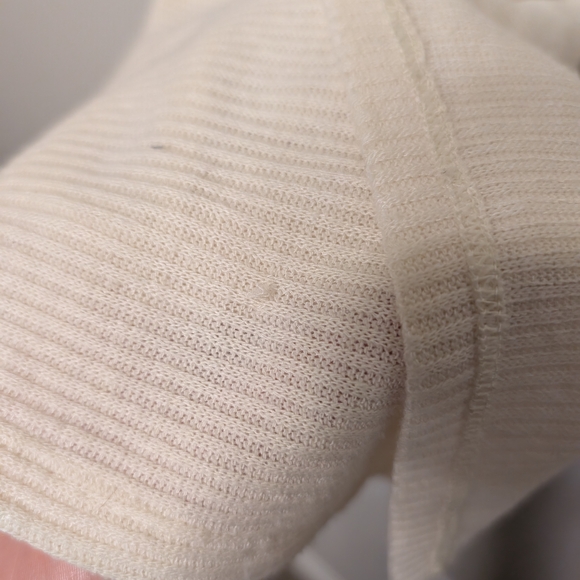 Y2K Juicy Couture Gold Shimmer Drape Cardigan Waterfall Hem - Picture 7 of 13